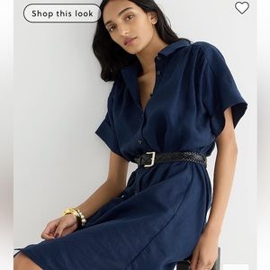 Women’s Relaxed Fit Button-down Navy Dress size XS